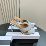 Wholesale AQUAZZURA 1:1 Mirror Rhinestone High-heeled Sandals