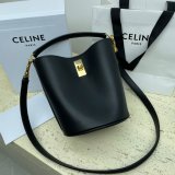 UK Celine Perfect Fake Quality Teen Bucket Triomphe Bag