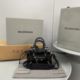 Designer balenciaga cuag Patent leather black