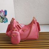 Prada Replica Nylon Hobo 1BH204 Knock Off Designer Bag