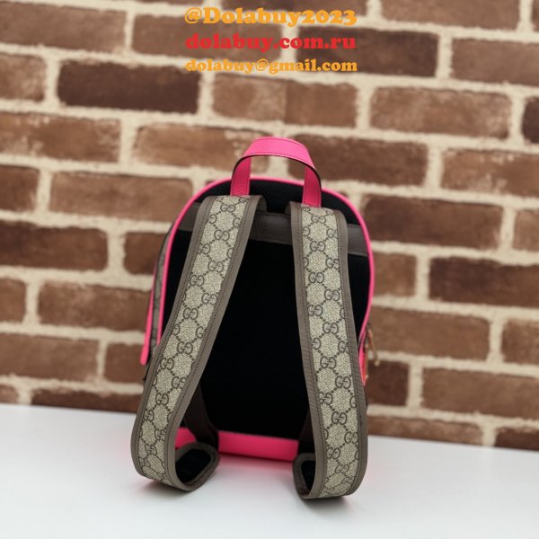 Fuchsia Top Quality 547965 GG Supreme Ophidia Gucci Copy Backpack Bag