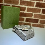 White Replica Gucci Horsebit 1955 mini Top Quality 625615 bag