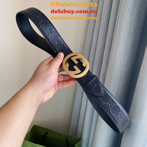 Luxury Fashion Gucci Belt 3.8cm Perfect Sale