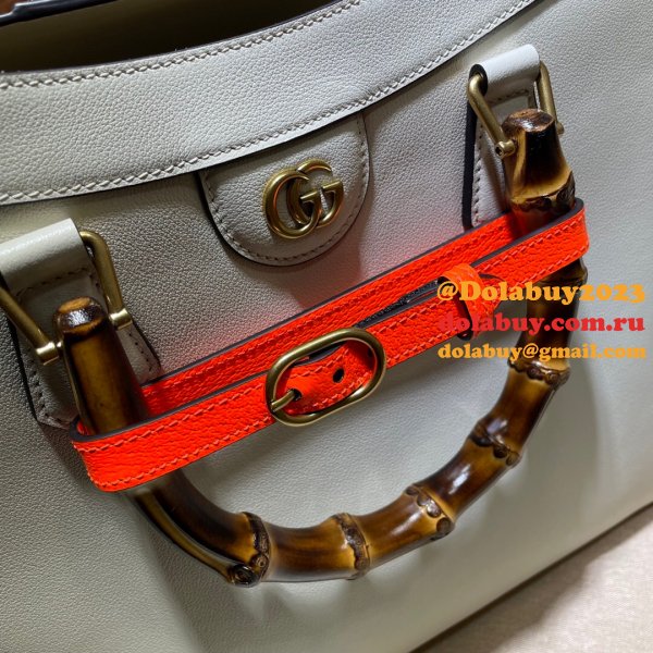 Gucci Best Quality Designer Replica Diana medium tote leather bag