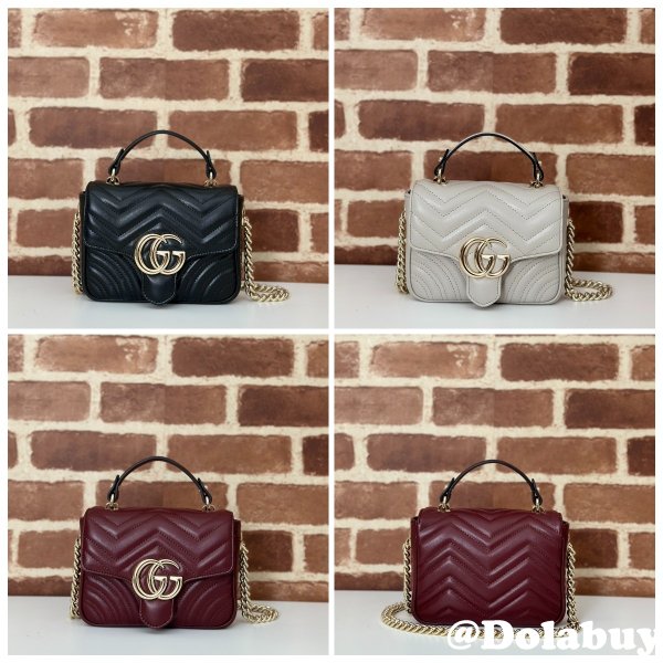 Best GG Marmont Gucci 811238 Top Handle Knockoff Bag