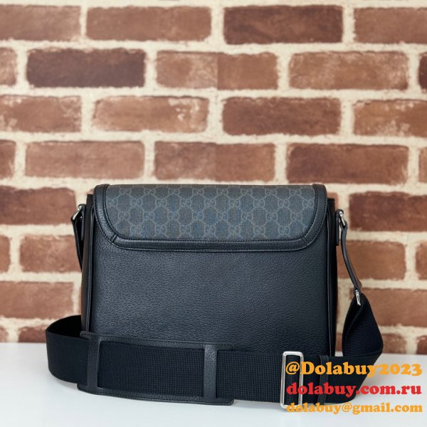 Best Gucci Black Medium GG Crossbody 795459 7 Star Inspired Bag