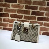 UK Gucci Replica GG Supreme Padlock Small Shoulder 498156 Bag