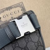 Gucci Replica Ophidia AAA+ Belt Supreme Grey 733868 Bag