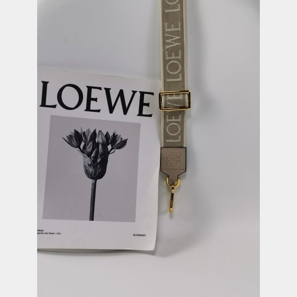 Best Loewe Anagram double-sided embroidered shoulder strap