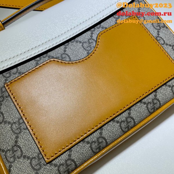 High Quality Gucci Replica 658487 Padlock mini bag in GG Supreme canvas