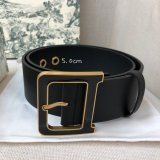 Christian Dior Replica Belts 3.5CM & 5.0CM Black Shop Online Now