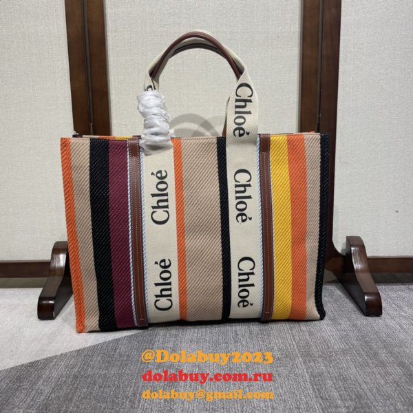 Top Quality Chloe Woody Rainbow Designer Bag