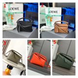 Mini Cheap Loewe Puzzle Bag In Classic Calfskin 18cm