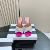 Wholesale AQUAZZURA 1:1 Mirror Rhinestone High-heeled Sandals