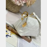 Top Quality CHRISTIAN DIOR PARIS DIORSTAR HOBO SHOULDER BAG white