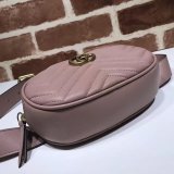 Best 476434 Gucci GG Marmont matelassé leather belt bag